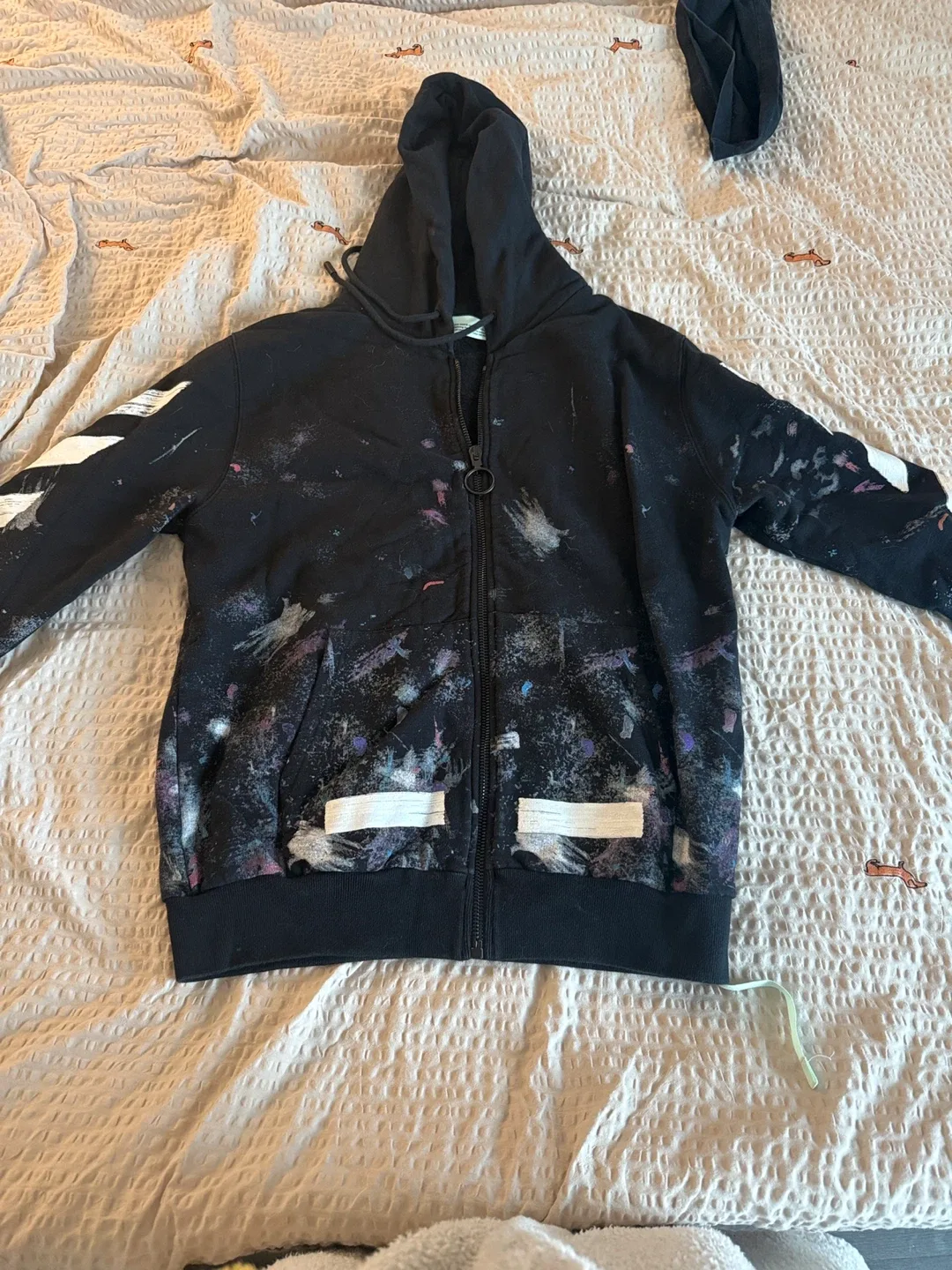 Off-White Black Hoodie image indicator(4)