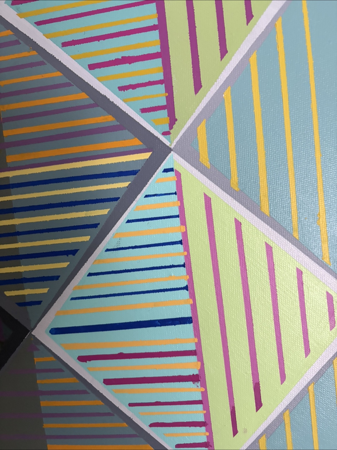 Abstract Geometric Painting - photo 3