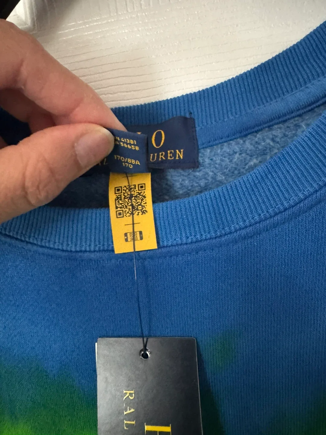 POLO RALPH LAUREN SWEATSHIRT BOYS 18-20 NEW WITH TAG image indicator(5)