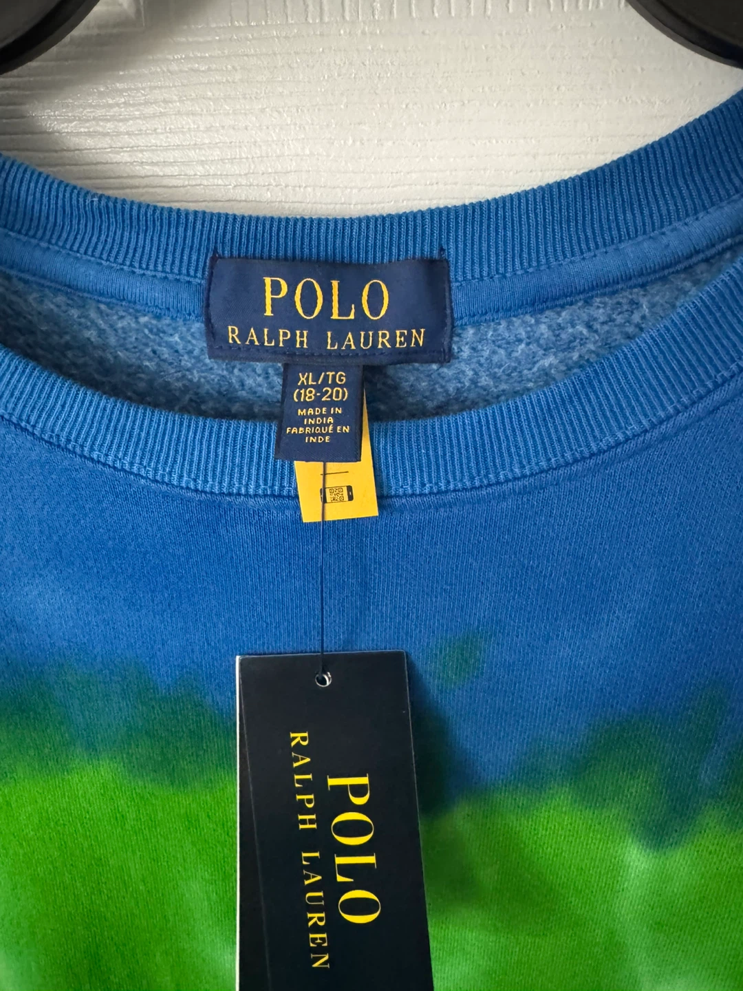 POLO RALPH LAUREN SWEATSHIRT BOYS 18-20 NEW WITH TAG - photo 3