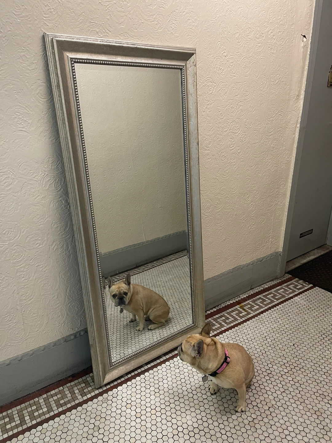 Silver Framed Mirror - photo 3