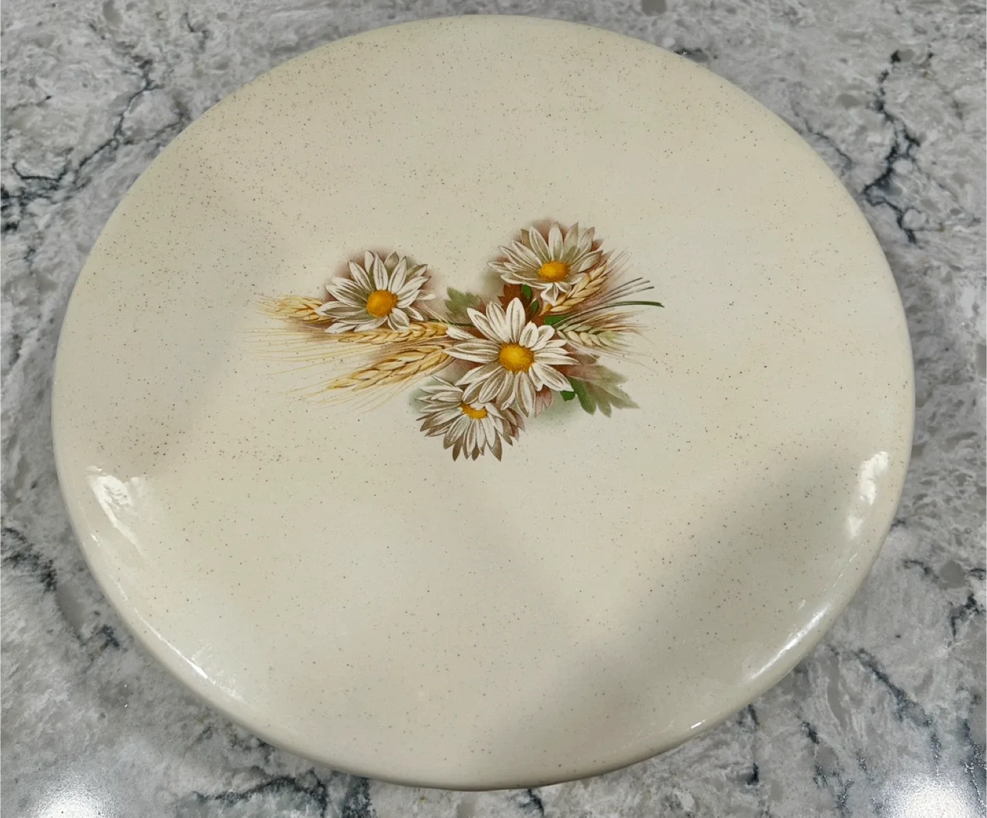 Vintage Daisy Patterned Cake Stand image indicator(2)