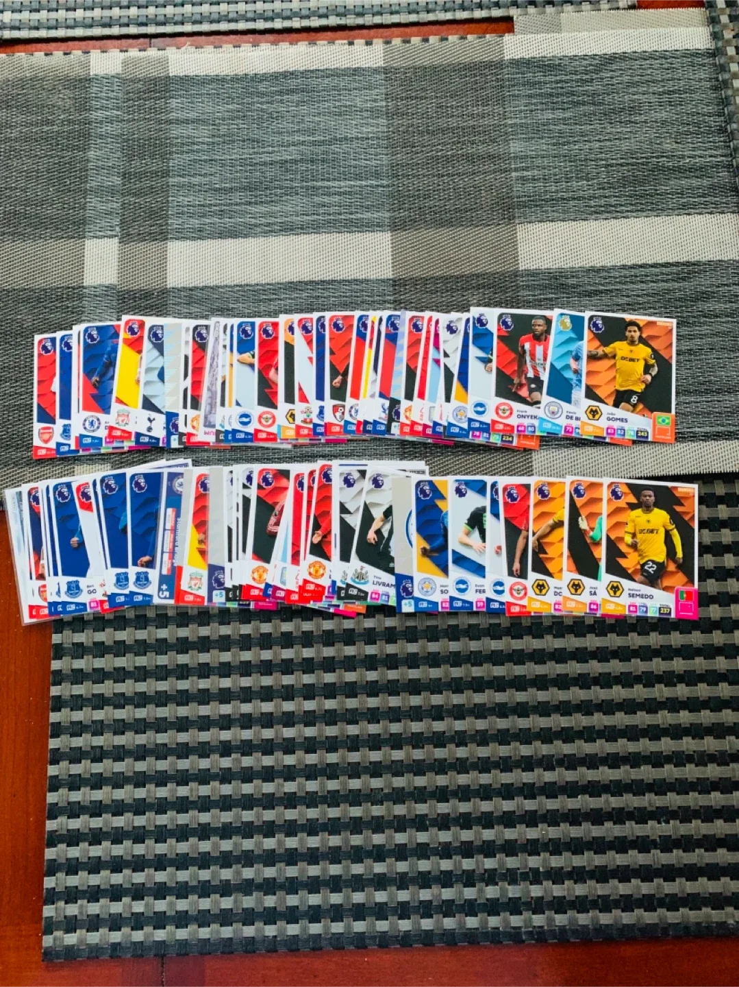 Lot of 80 Soccer Premier League Trading Cards image indicator(3)
