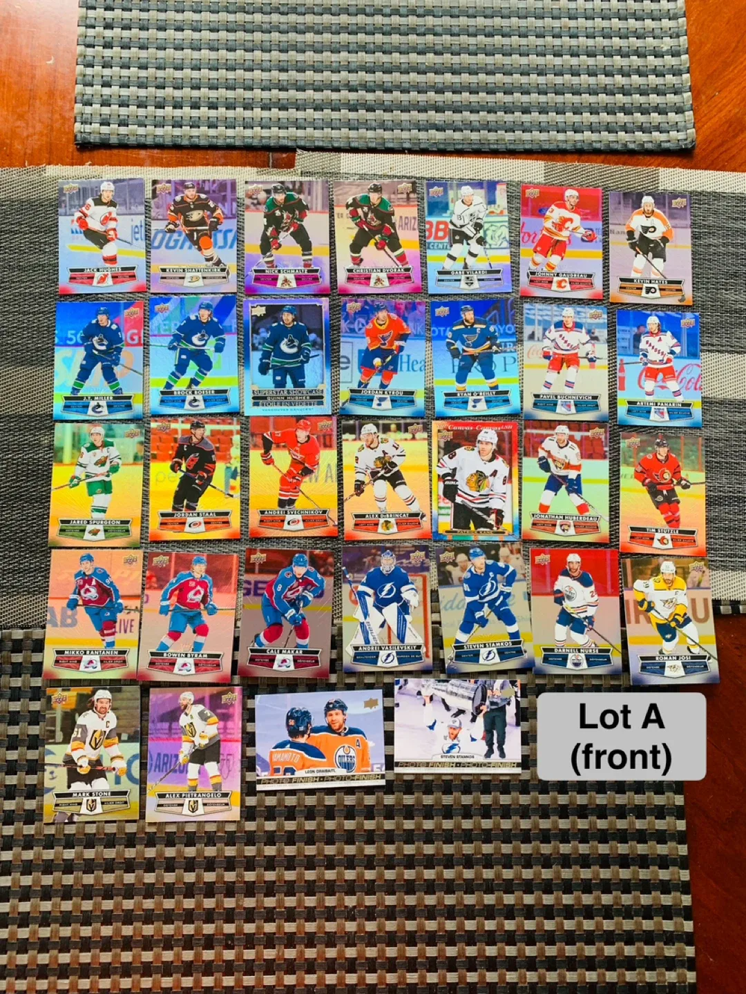 Lot of Tim Hortons Upper Deck Hockey Trading Cards 2021-22 image indicator(2)