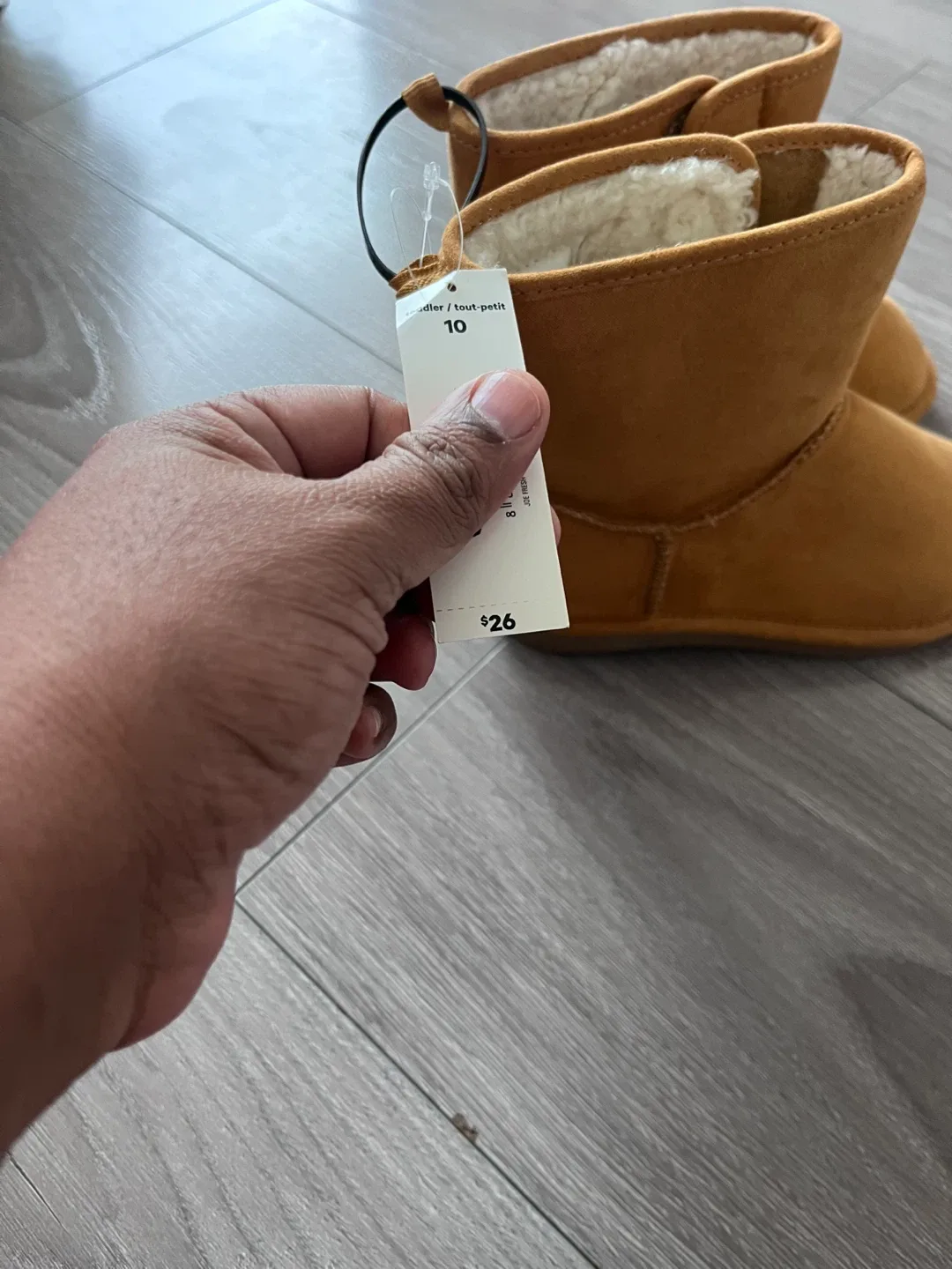 New Joe fresh Brown Winter kids  Boots - Size 10 image indicator(4)