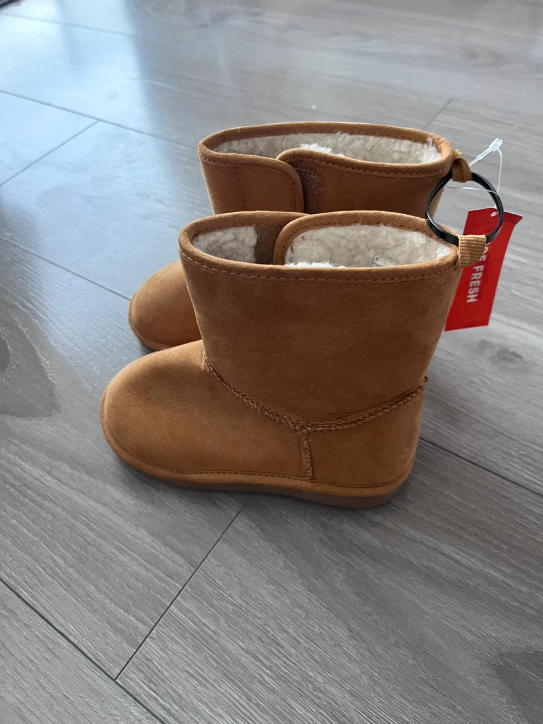 New Joe fresh Brown Winter kids  Boots - Size 10