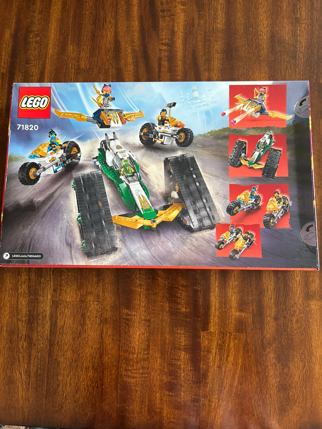NEW! LEGO Ninjago 71820 Ninja Team Combo Vehicle - photo 2