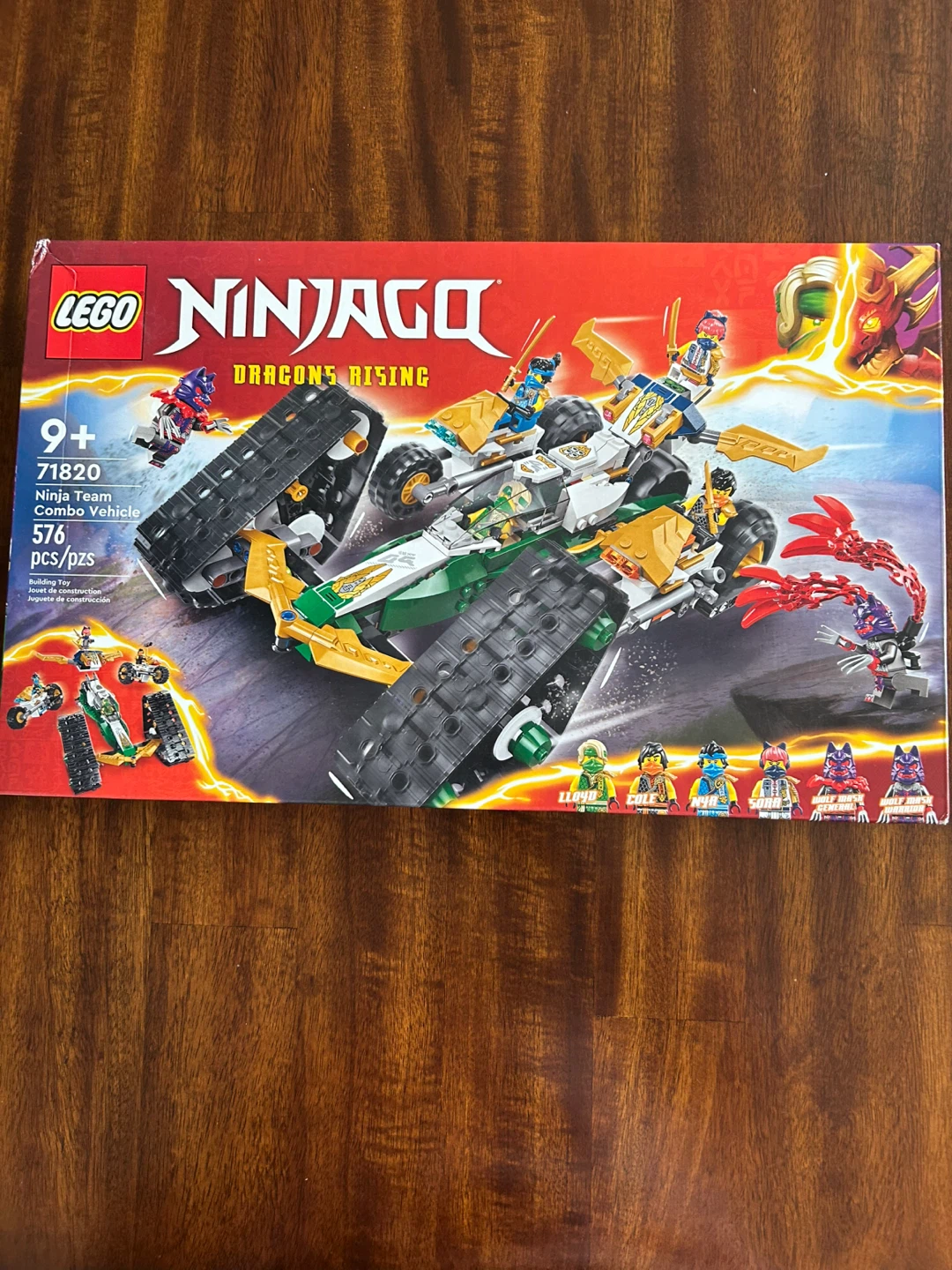 NEW! LEGO Ninjago 71820 Ninja Team Combo Vehicle