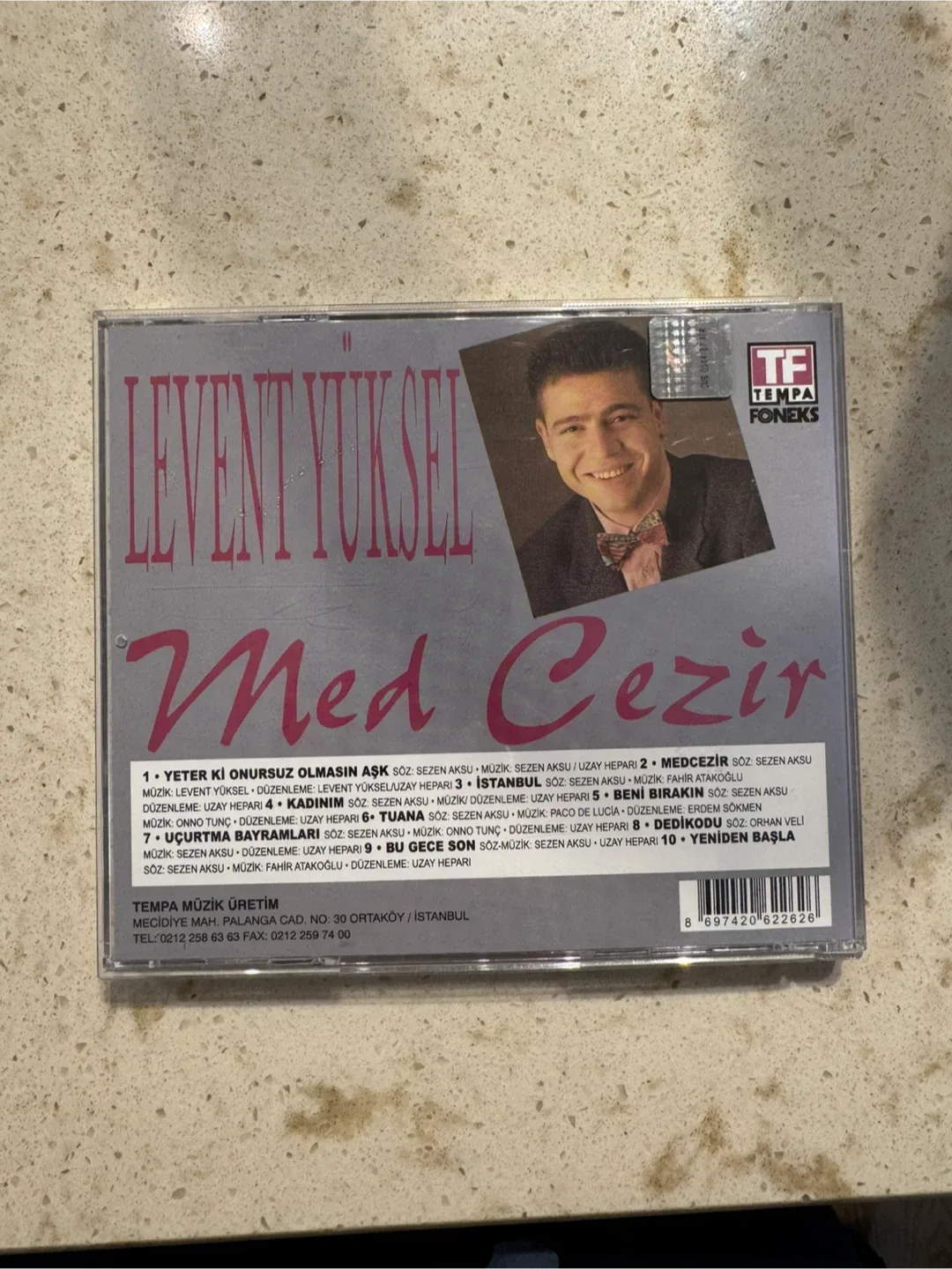 Levent Yuksel - Med Cezir CD