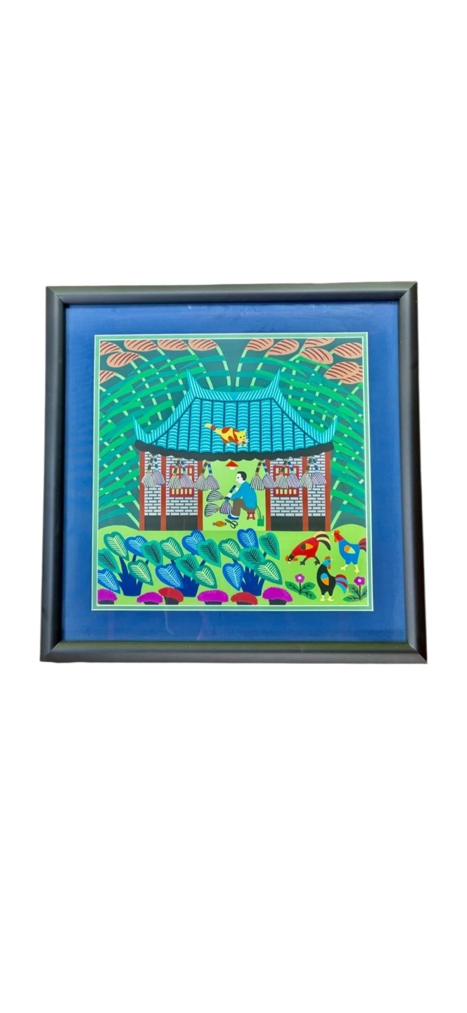 Framed Asian-Style Art - Set of 2 - photo 2