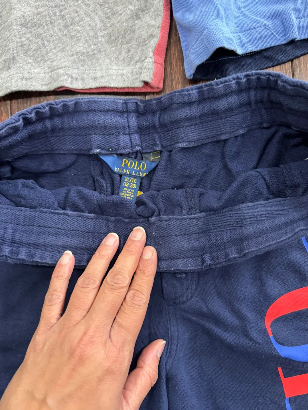 POLO RALPH LAUREN PANTS 3 FOR $40 BOYS SIZE 18-20 image indicator(3)