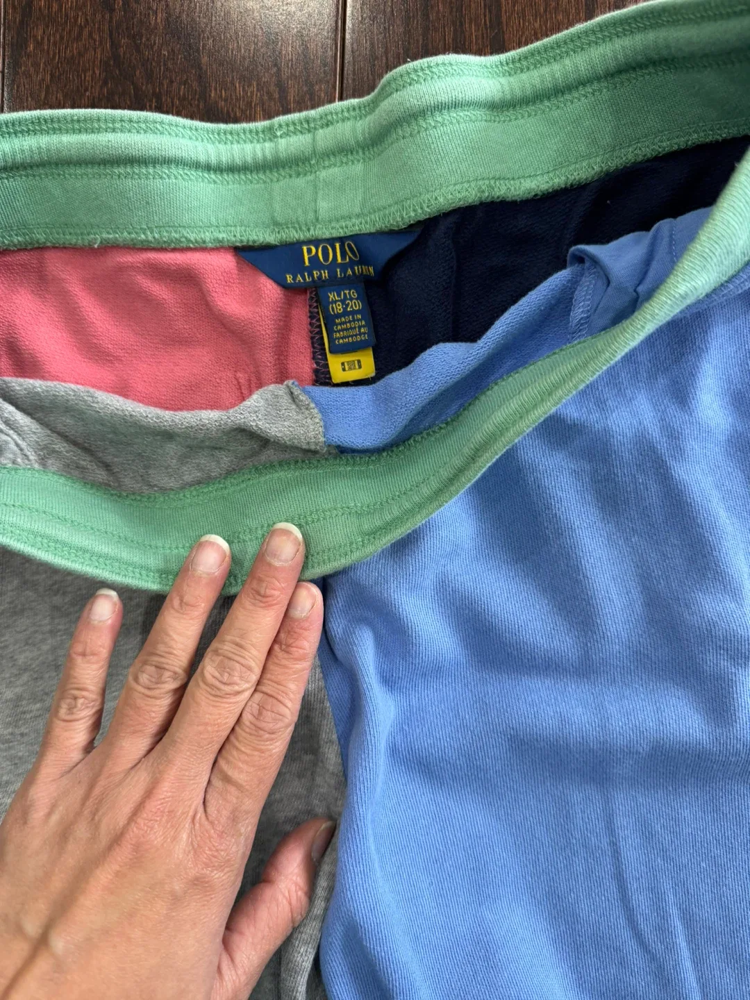 POLO RALPH LAUREN PANTS 3 FOR $40 BOYS SIZE 18-20 image indicator(4)