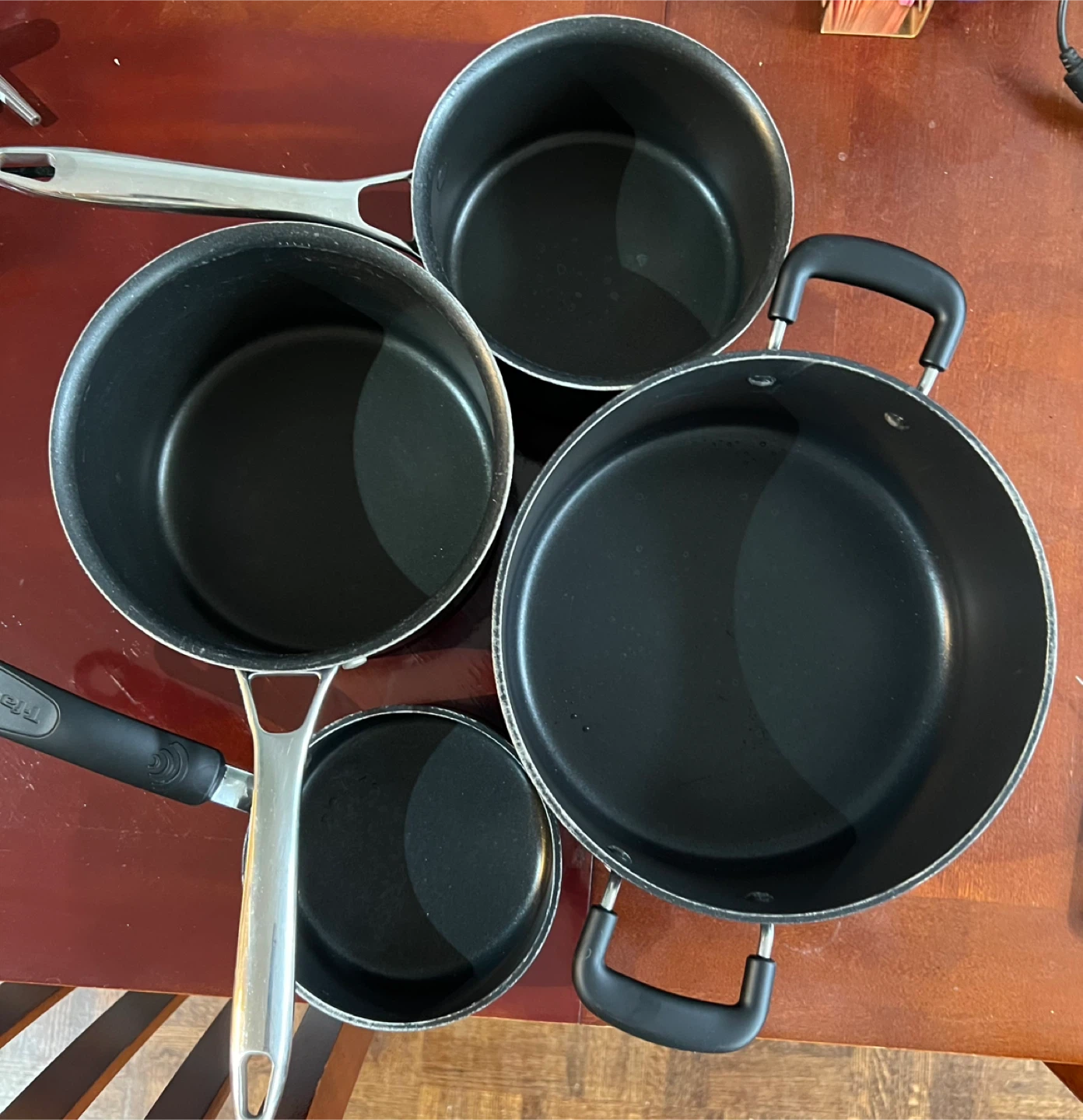 T-fal Non-Stick Cookware Set - 4 Pieces