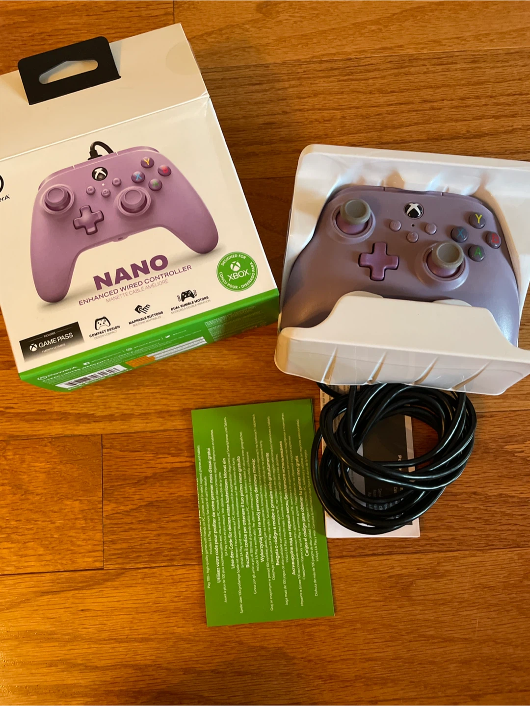 PowerA Nano Enhanced Wired Controller - Lilac - photo 2