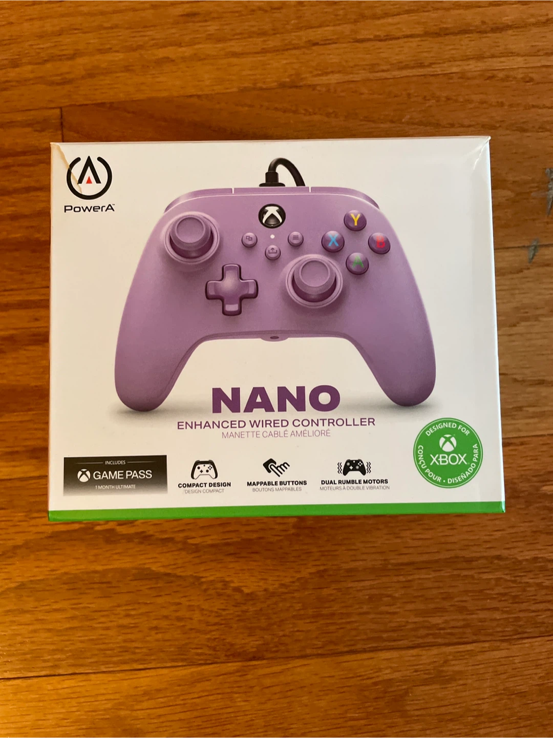 PowerA Nano Enhanced Wired Controller - Lilac