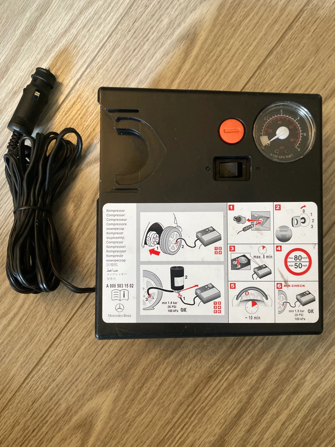 Mercedes-Benz Portable Air Compressor - photo 2
