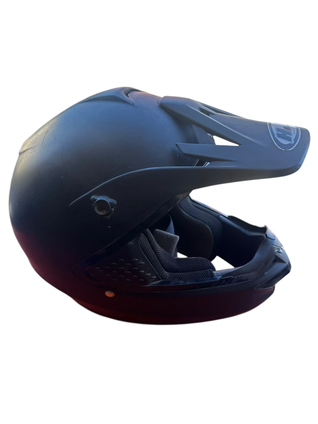 HJC DS-X1 Motocross Helmet - Matte Black - Size L - photo 2