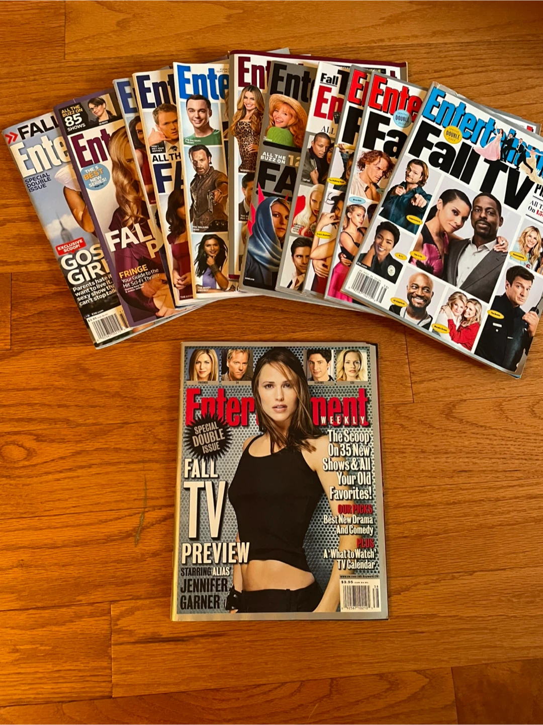 Entertainment Weekly Fall TV Preview Magazines