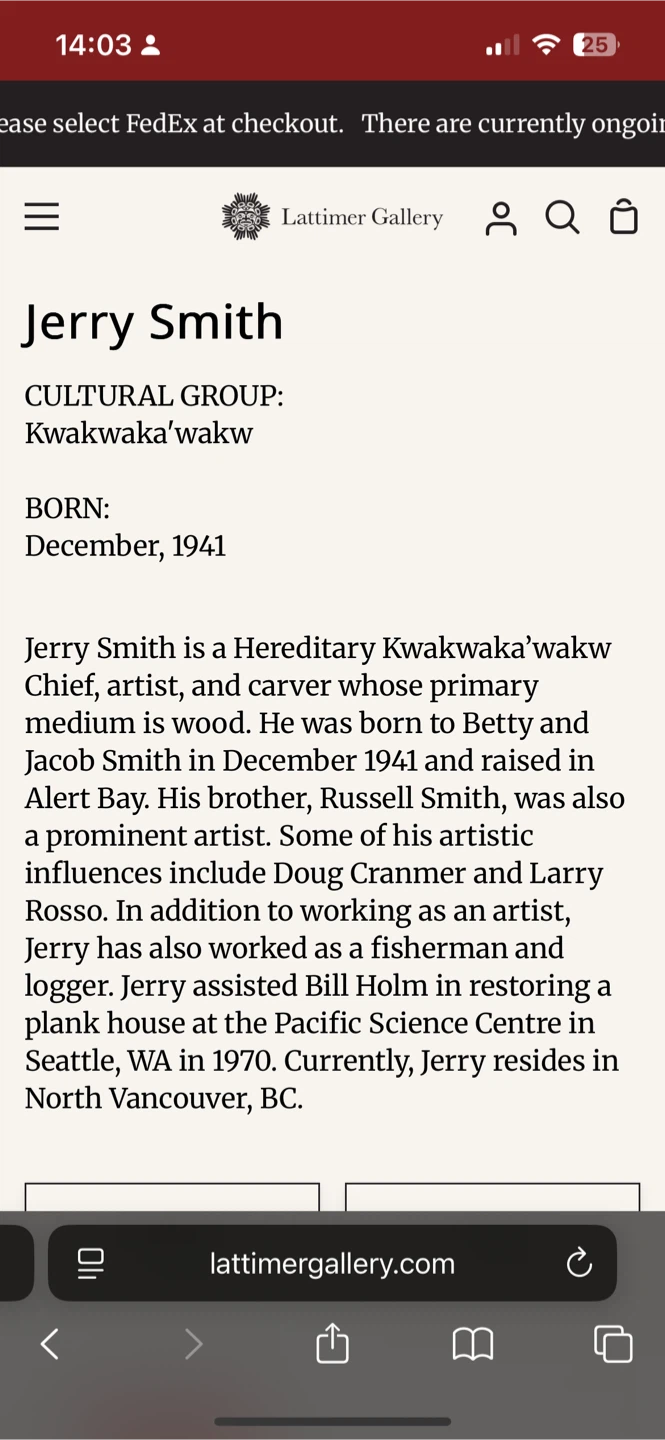 KleesaLaGeeLauck by Jerry Smith Native Art Print - photo 3