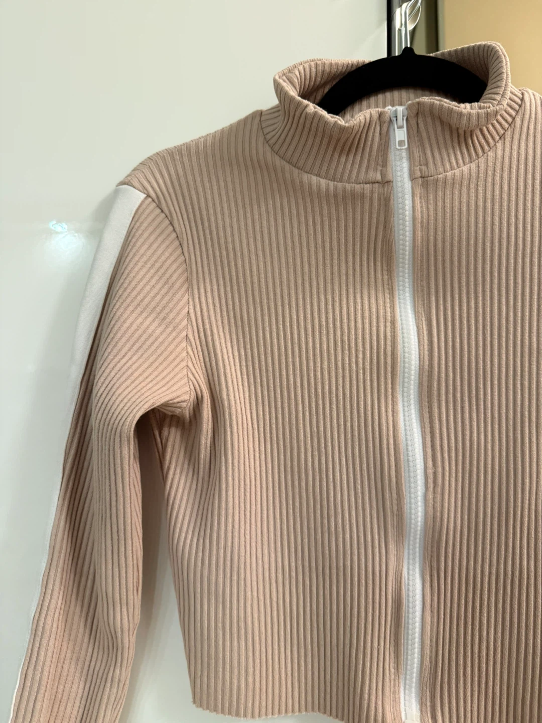 Oak + Fort Ribbed Jacket, Size S/P - photo 2
