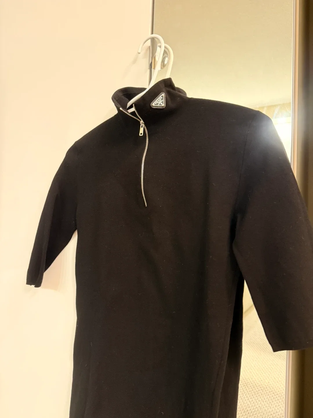 Prada Black Half Zip top image indicator(2)