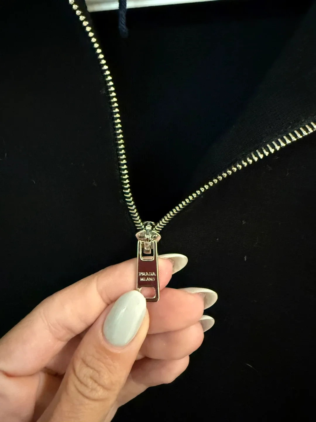 Prada Black Half Zip top image indicator(5)