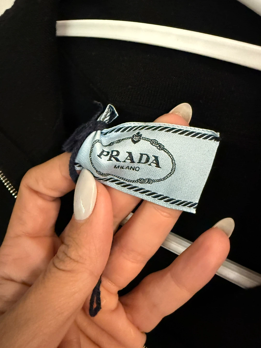 Prada Black Half Zip top - photo 3