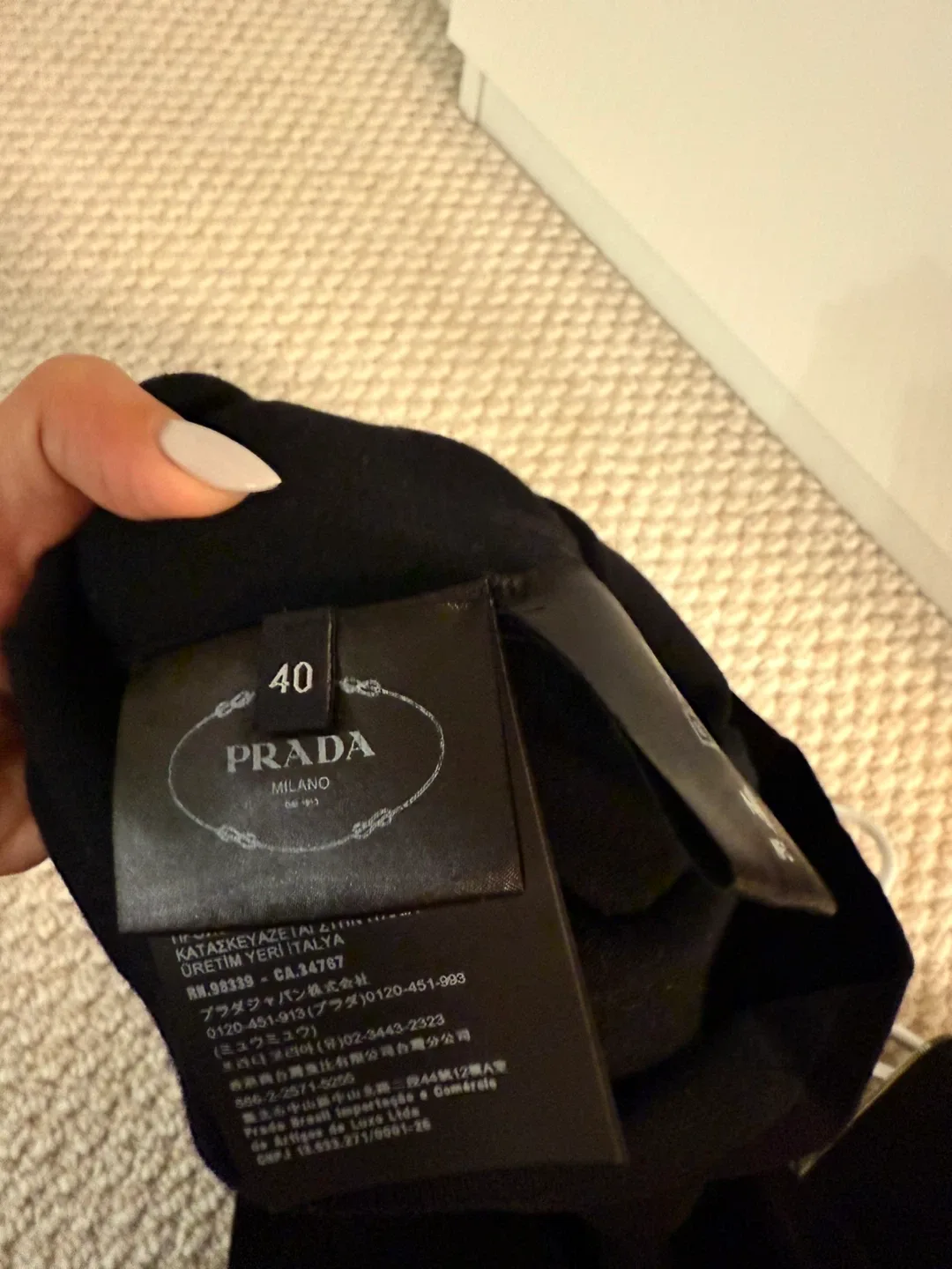 Prada Black Half Zip top image indicator(6)