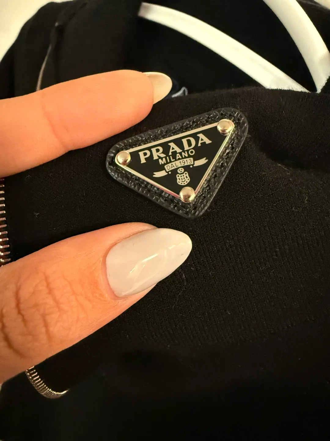 Prada Black Half Zip top image indicator(4)