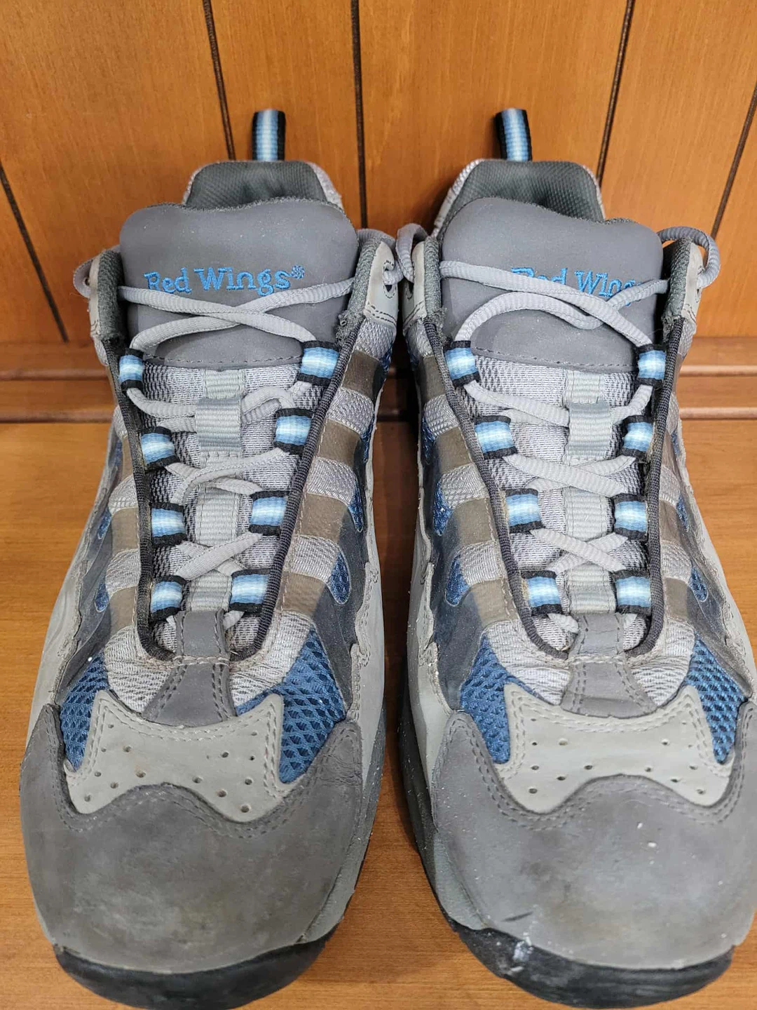 Red Wings SD Gray/Blue Shoes Size 9 - photo 3