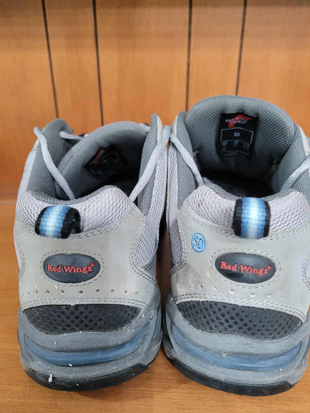 Red Wings SD Gray/Blue Shoes Size 9 - photo 4