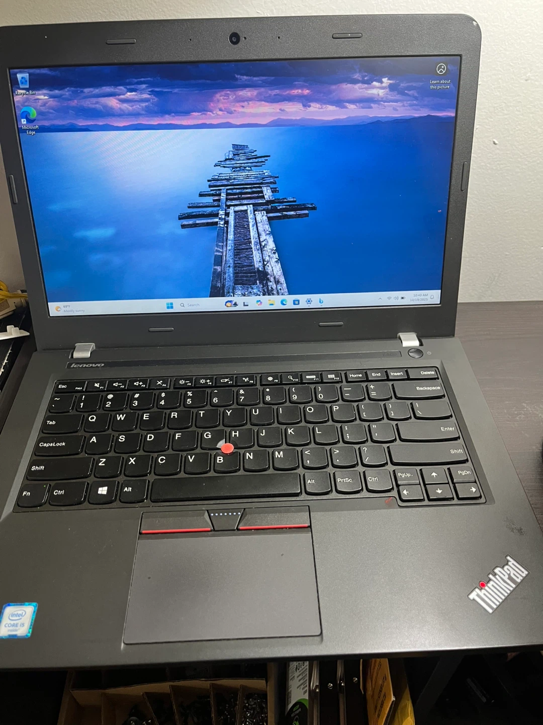Lenovo Thinkpad E460 Intel i5Windows 11 with charger