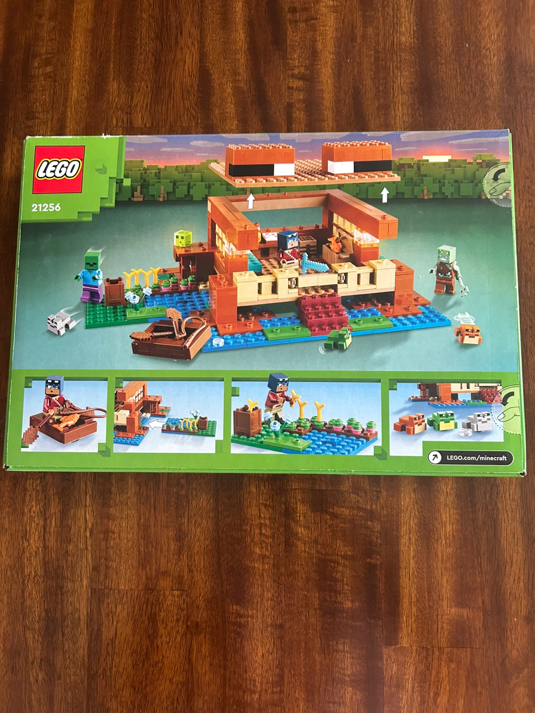 NEW! LEGO Minecraft The Frog House Set 21256 - photo 2