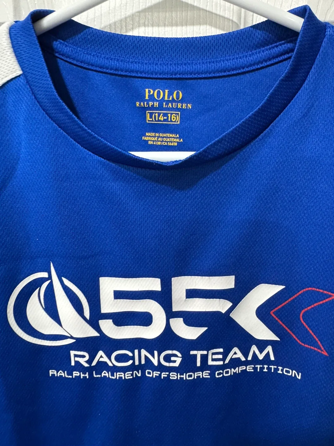 POLO RALPH LAUREN TSHIRT BOYS/YOUTH SIZE 14-16 NO DAMAGES image indicator(2)