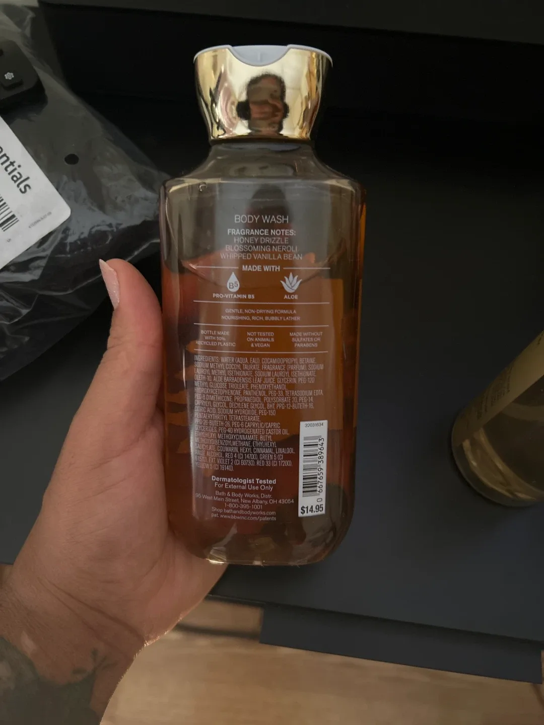 Bath & Body Works Whipped Honey & Vanilla Body Wash image indicator(2)