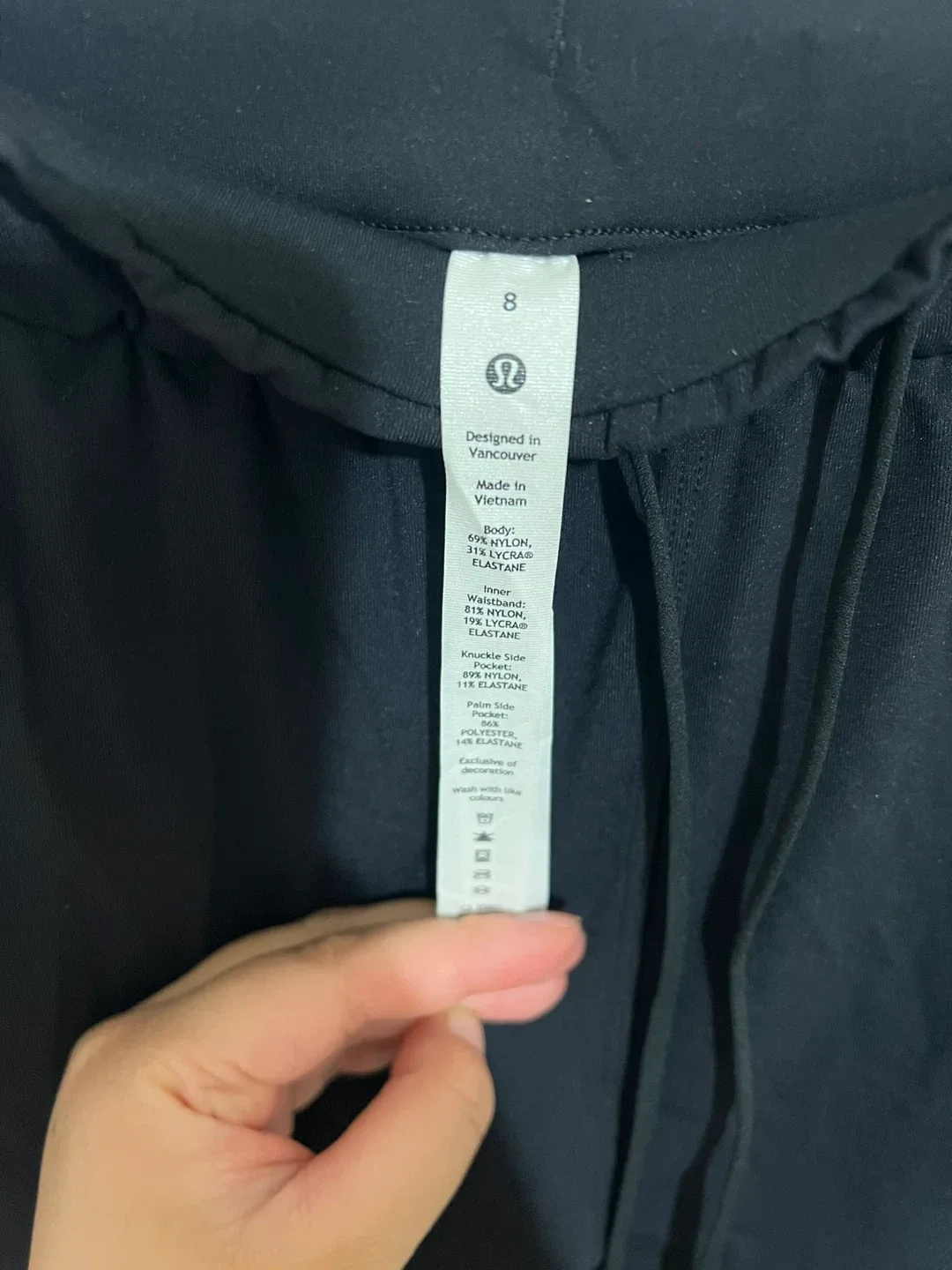 Lululemon Stretch Luxtreme Pants - Size 8 image indicator(3)