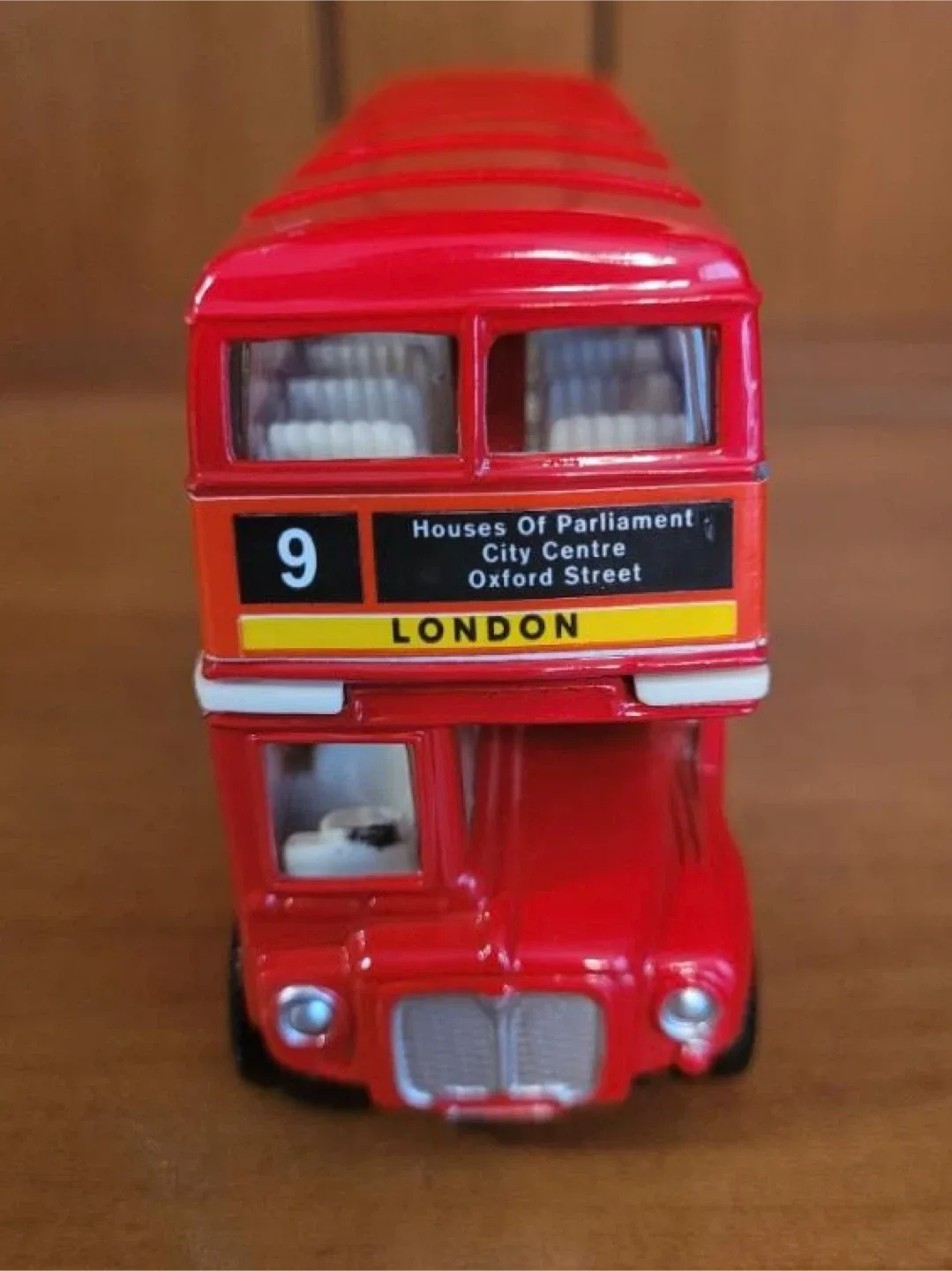 London Red Double Decker Bus Toy image indicator(3)