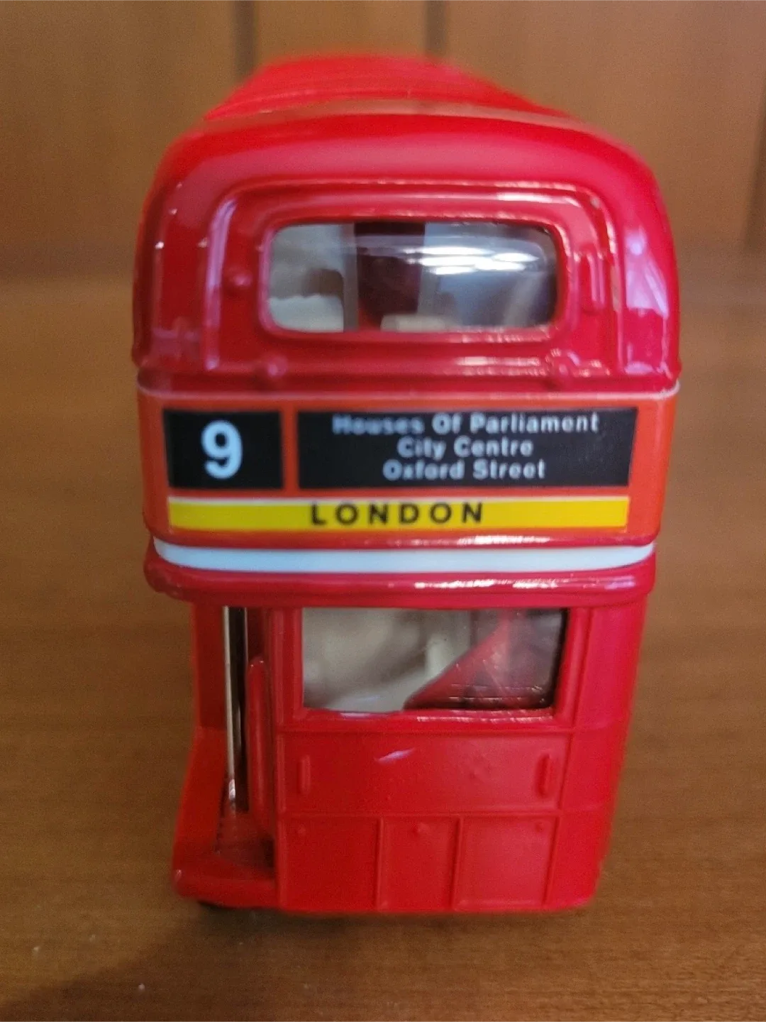 London Red Double Decker Bus Toy image indicator(4)