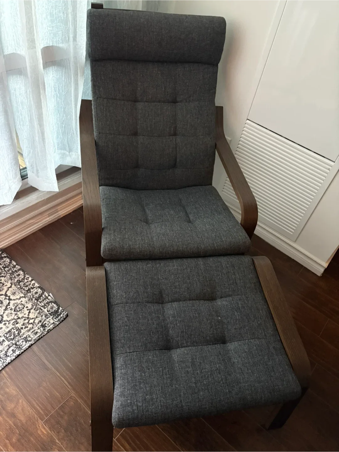 IKEA Poang Armchair & Footstool image indicator(2)