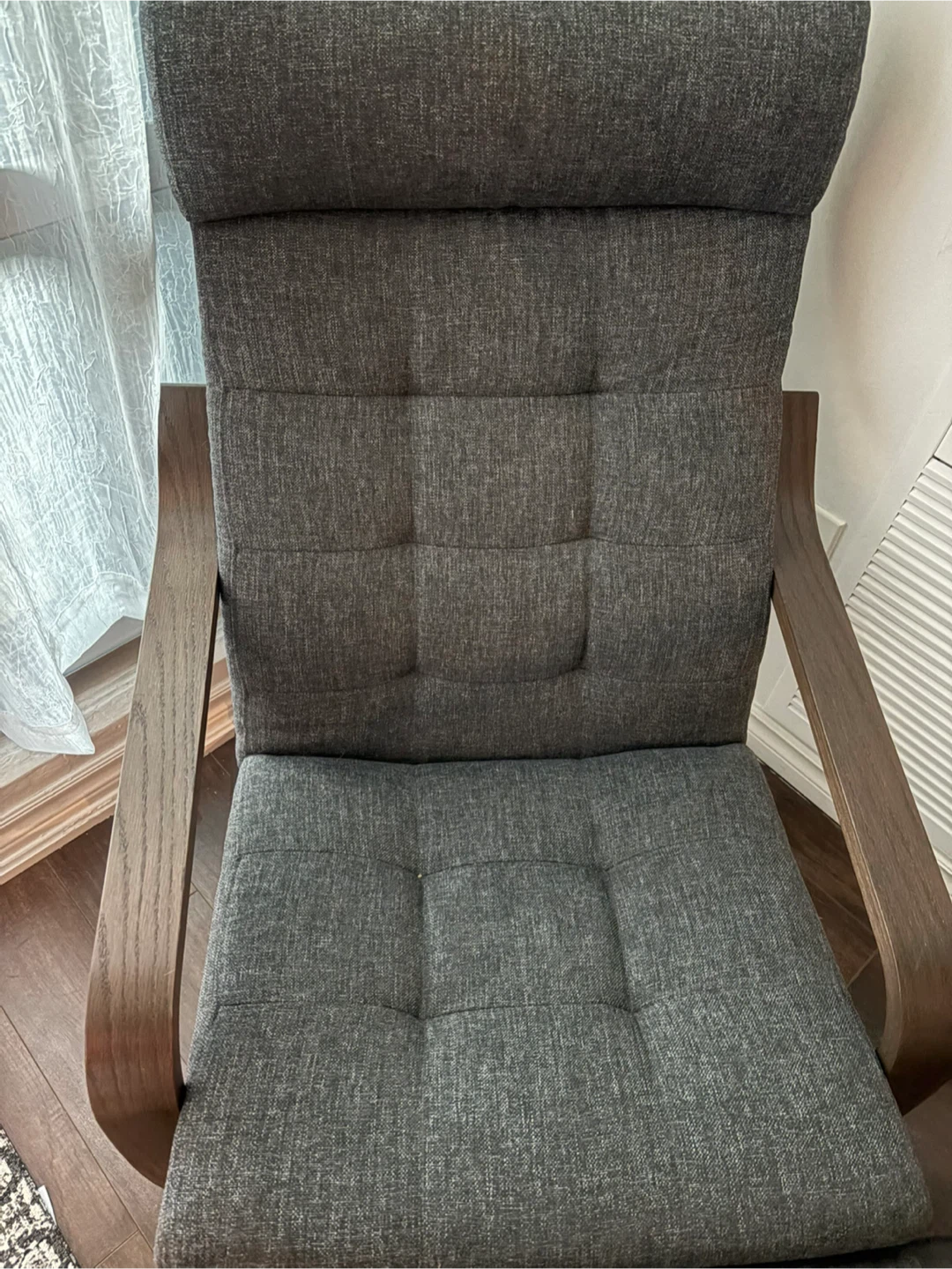IKEA Poang Armchair & Footstool - photo 4
