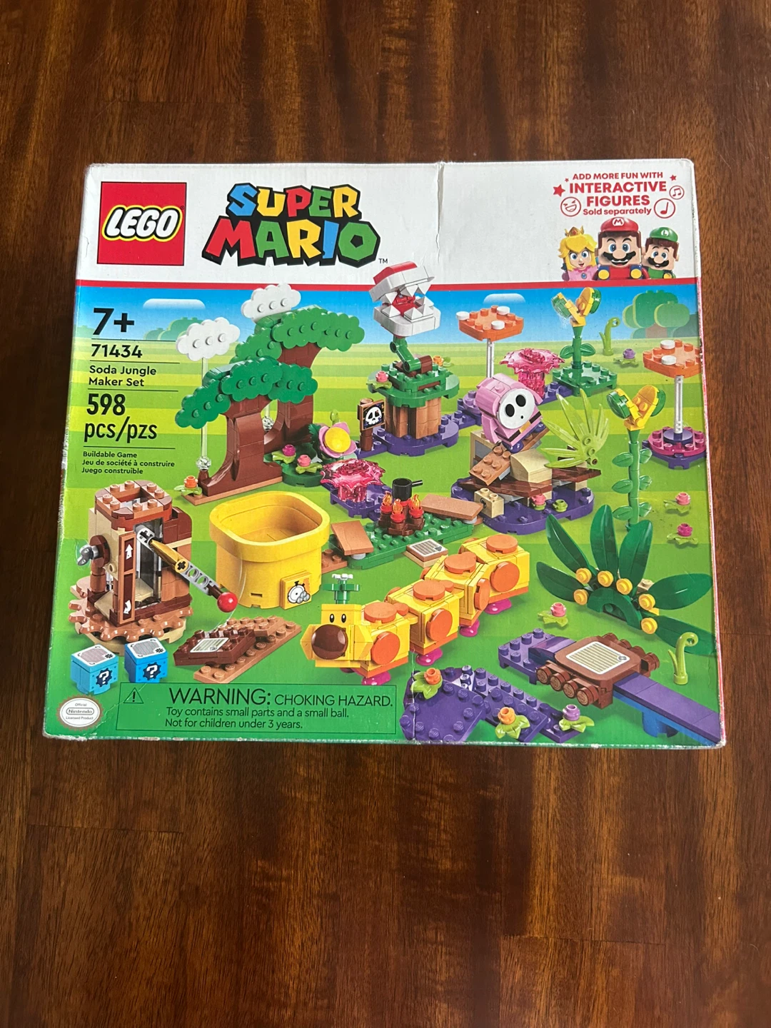 NEW! LEGO Super Mario Soda Jungle Maker Set 71434