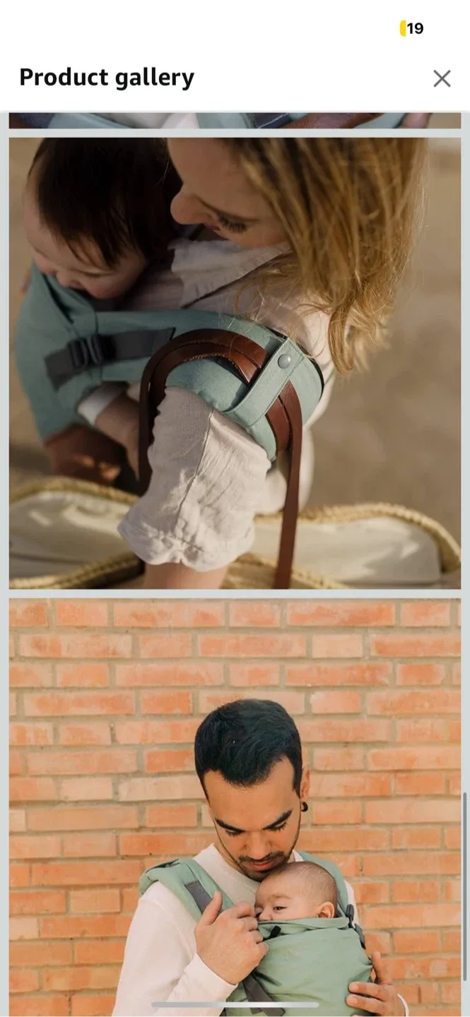 BNIB Boba X Baby Carrier - SEAMIST image indicator(5)