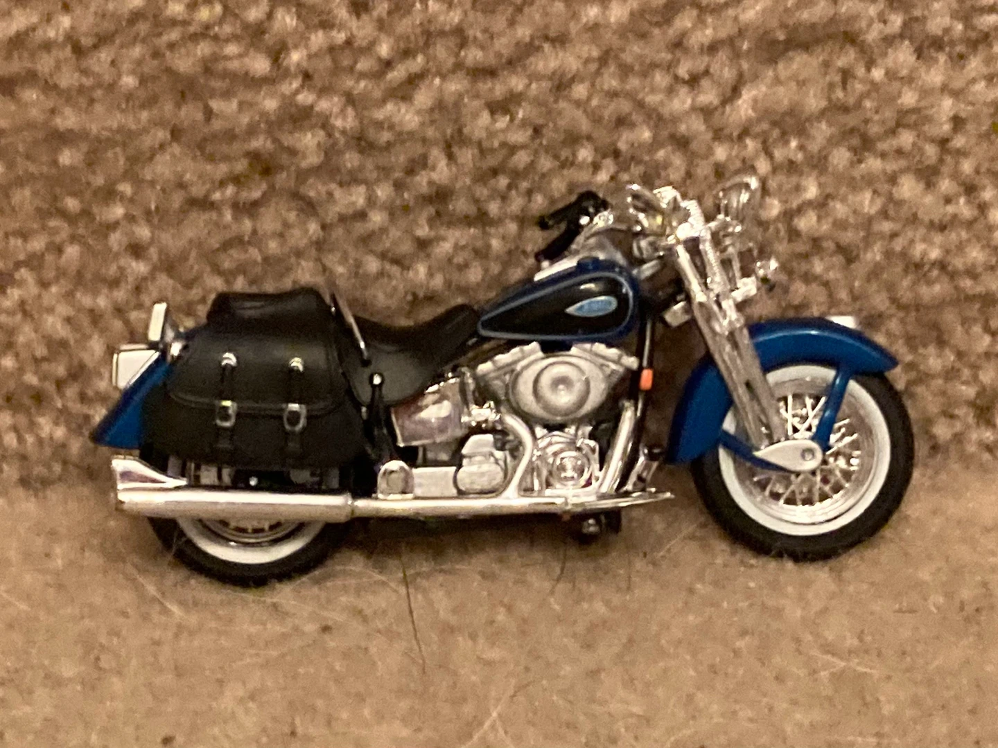 Mojito Motorcycle Model - Blue & Black - photo 2