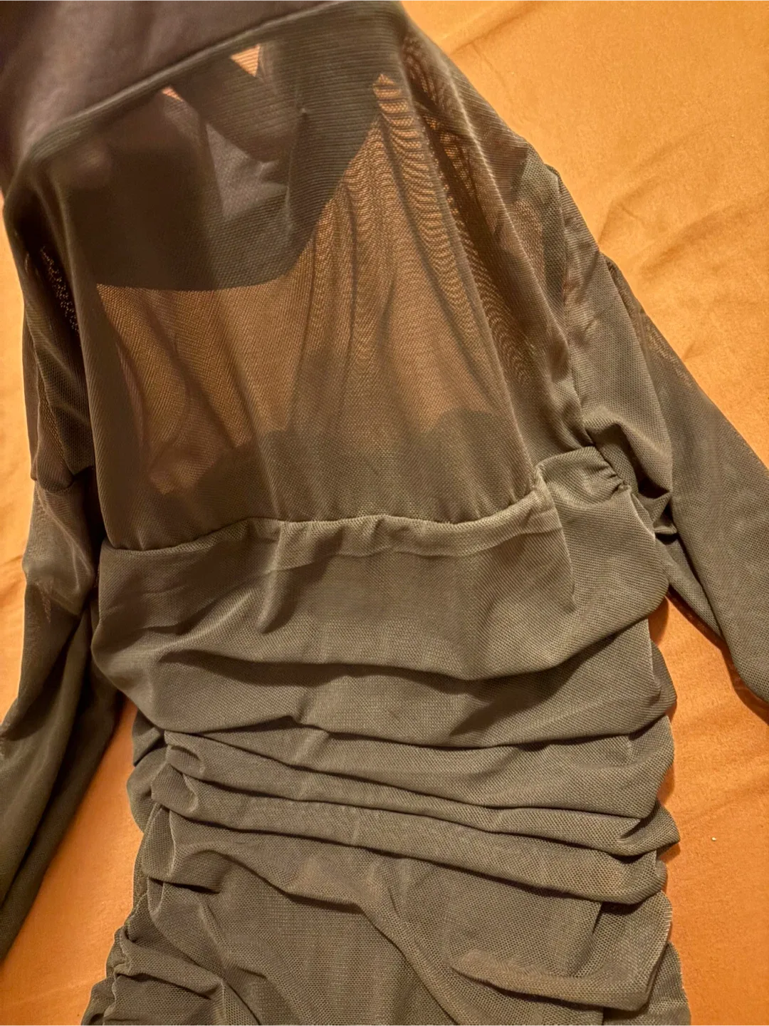 New Avidlove Brown mesh Bodysuit - Size XS image indicator(3)