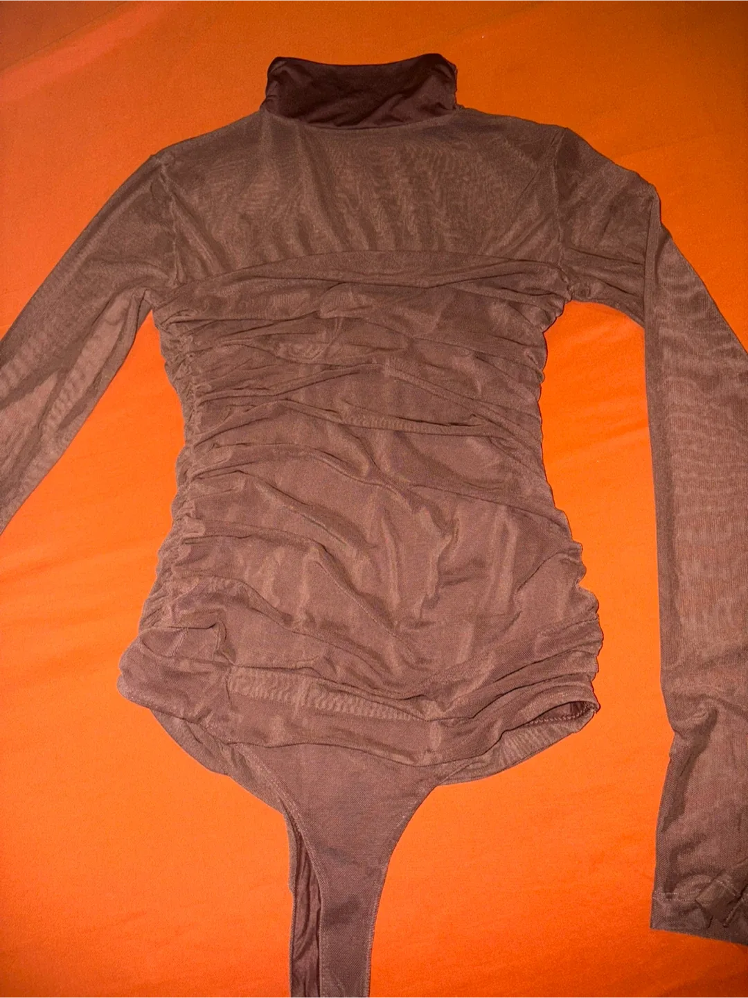 New Avidlove Brown mesh Bodysuit - Size XS image indicator(2)