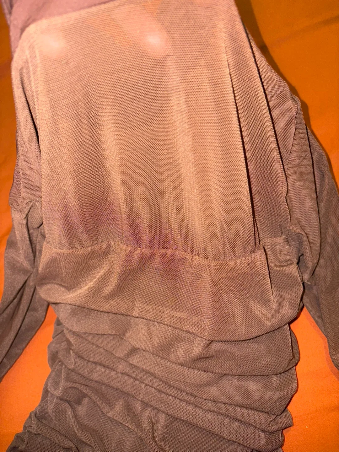 New Avidlove Brown mesh Bodysuit - Size XS image indicator(6)