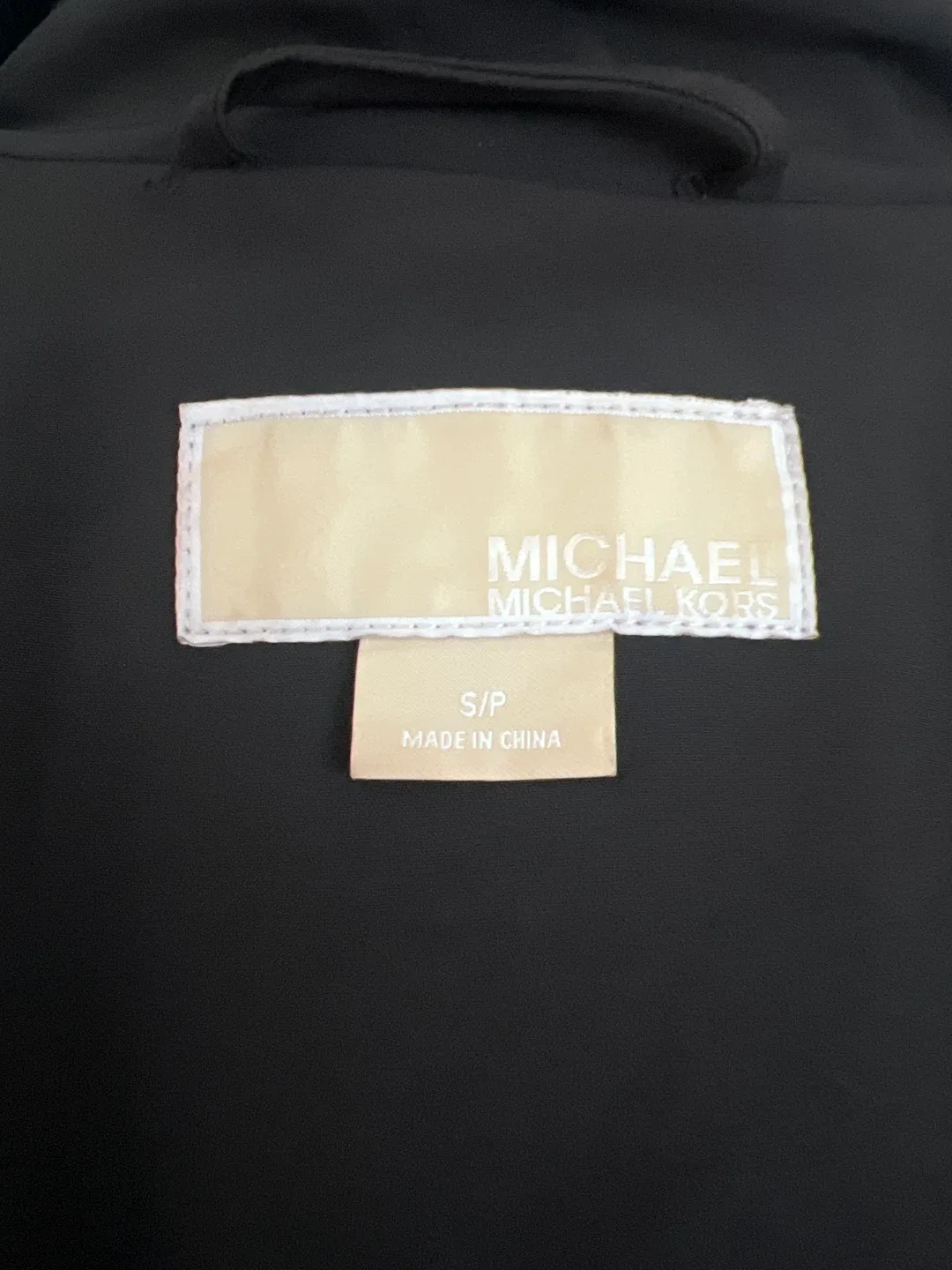 Michael Kors Black Belted Jacket - Size Small image indicator(10)