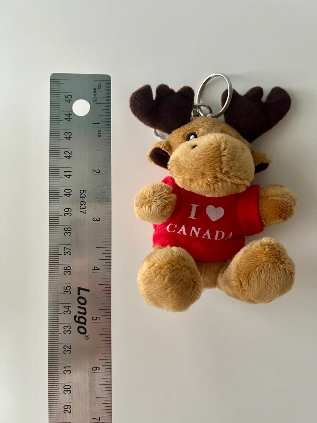 Moose Plush Keychain - I ❤️ Canada image indicator(4)