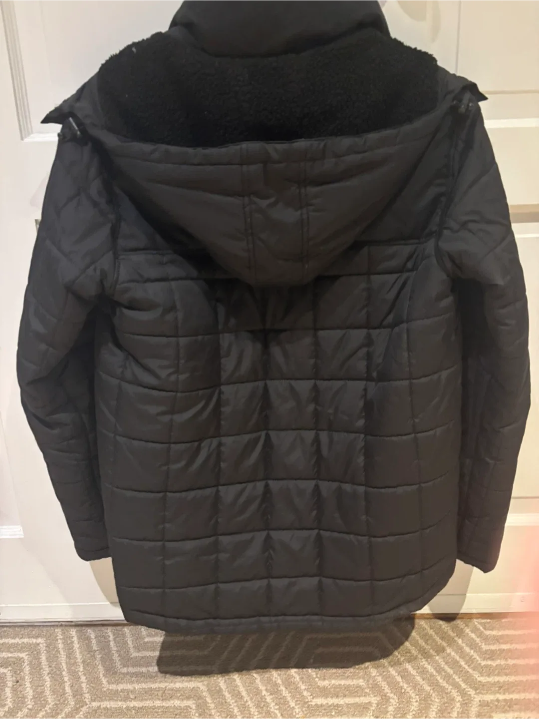 Retro Melissa Black Winter Jacket image indicator(2)