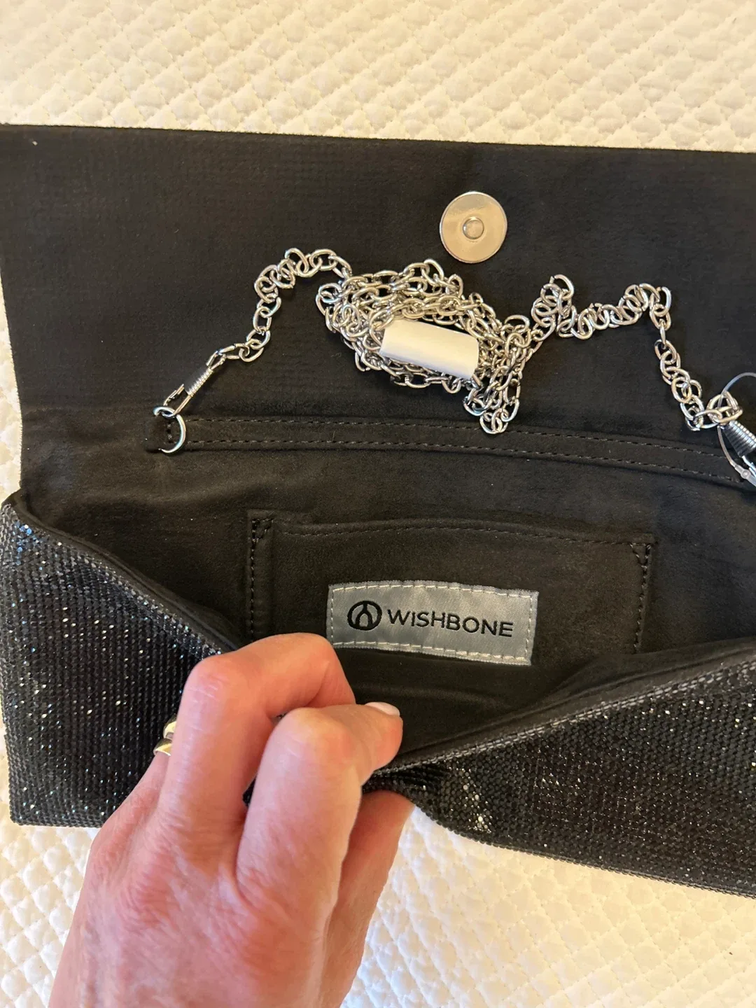 Wishbone Black Clutch N/S image indicator(3)